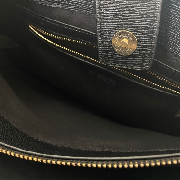 BEBE Aubrey black Satchel Purse - Picture 5 of 7
